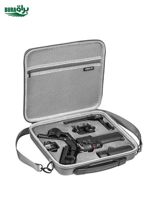 BURAQ For DJI RS 3 Mini  STARTRC Waterproof Shoulder Storage Bag Handbag (Grey)  - Image 3