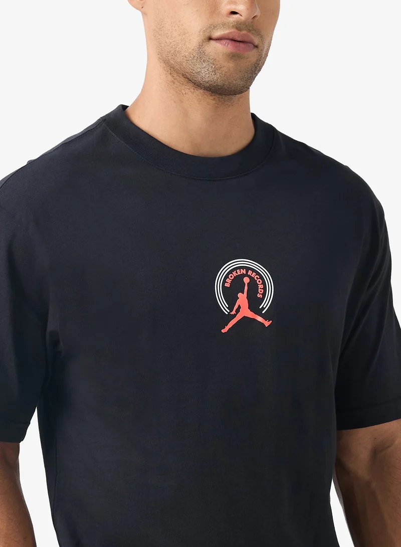 Jordan  Jordan Records Graphic T-Shirt for Men | Best Price UAE