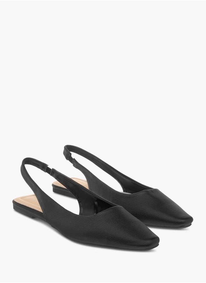 Flora Bella By Shoexpress - Women Solid Slingback Sandals - Image 1