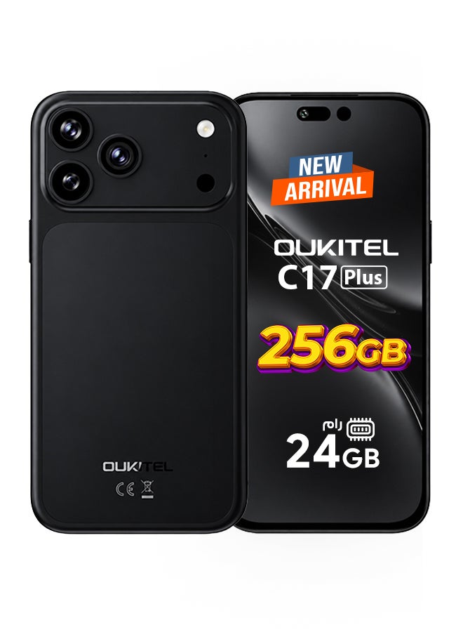 Oukitel C17 Plus Dual SIM Gray 6+18GB RAM 256GB 4G - Middle East Version - Image 1
