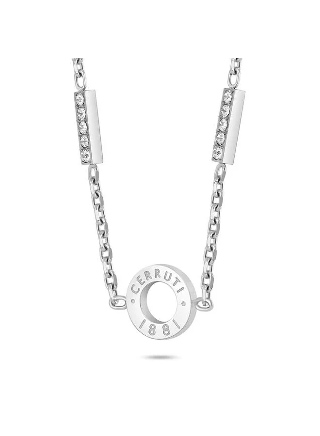 شيروتي 1881 Erika Stainless Steel Chain Necklace for Women 450mm