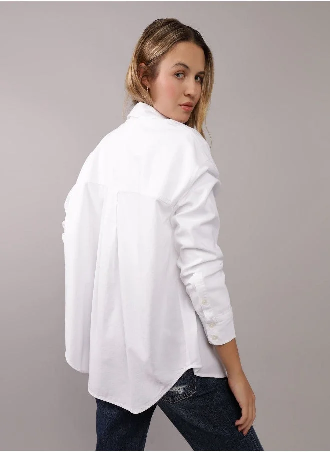 American Eagle AE Perfect Button-Up Shirt