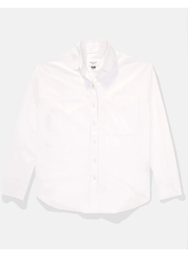 American Eagle AE Perfect Button-Up Shirt