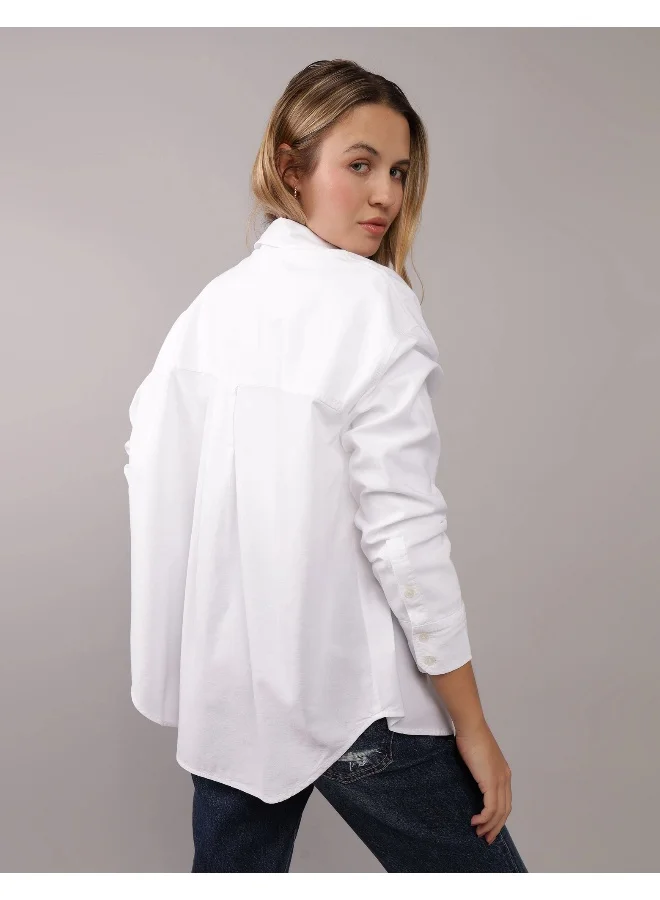 American Eagle AE Perfect Button-Up Shirt