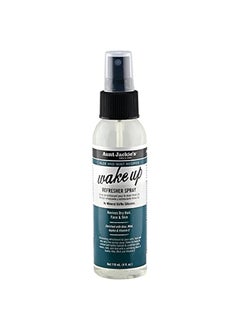 Aunt Jackie's Aunt Jackies Aloe  Mint Recipes Wake Up Refresher Spray for Dry Hair Face and Skin Revives Hair With Hydration Shine  Conditioning Nutrients 4 Oz 