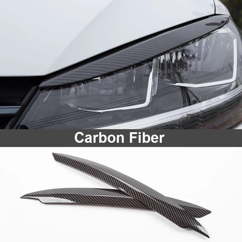 DEMULAX Car Headlight Eyelid Sticker for VW Golf 7.5 MK7 - Image 4
