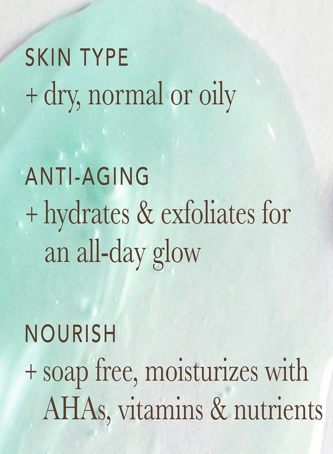 Alpha Skin Care Moisturizing Body Wash, Gentle Soap-Free Anti-Aging Formula, Glycolic AHA, Vitamin E & Aloe Vera, Conditions & Soothes, All Skin Types Hydroxy Acid, 12 Oz - Image 3