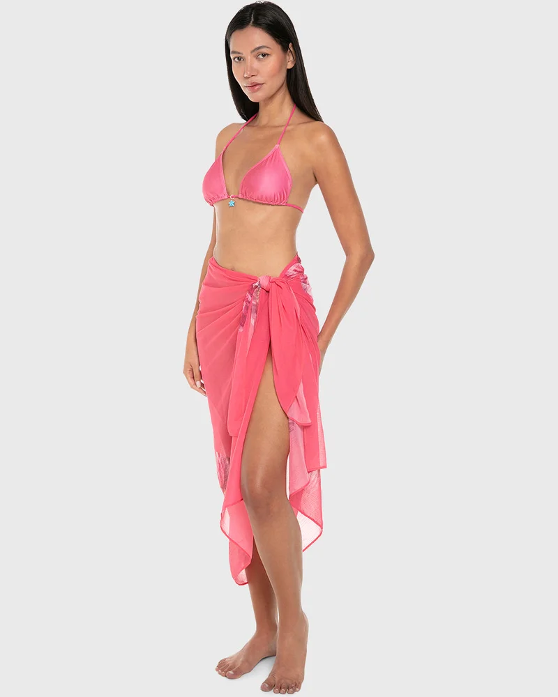 ايسلا اند ايفي Isla & Evie Chiffon Long Swim Cover Skirt