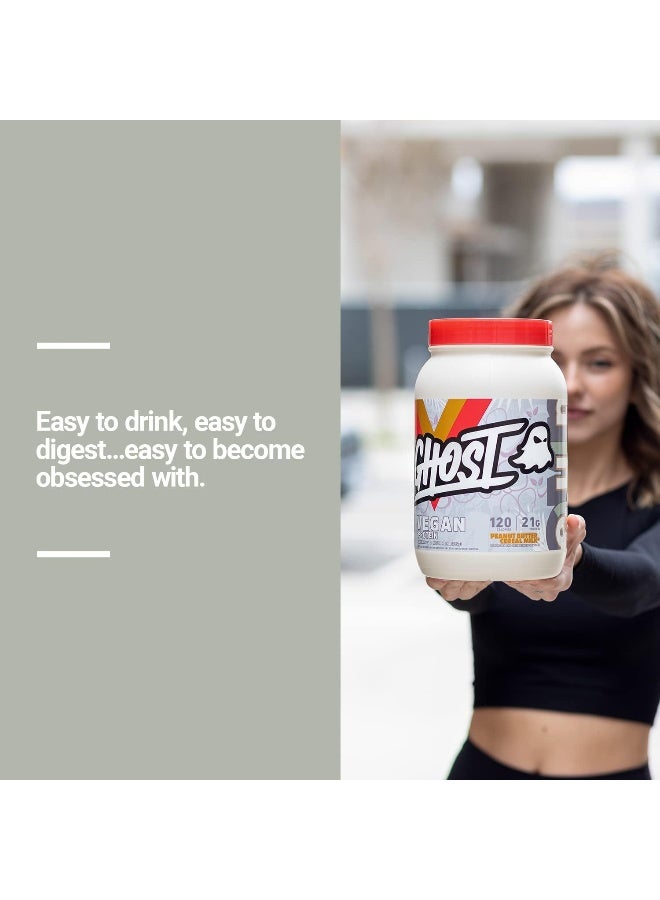 Ghost Vegan Protein Peanut Butter Cereal Milk 2.2Lb - Image 4