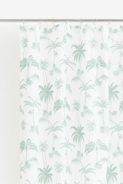 H&M Printed shower curtain