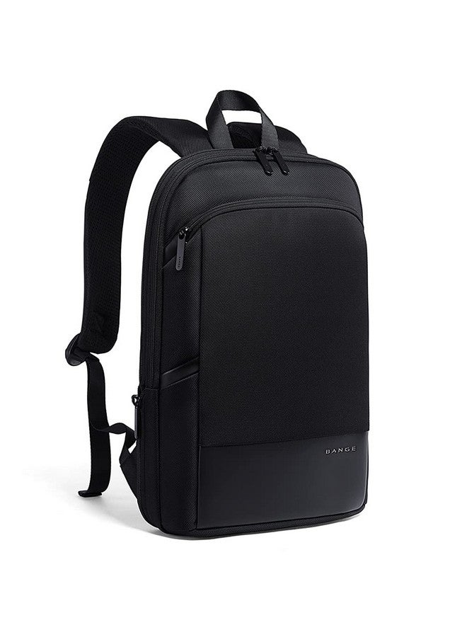 BANGE Slim Laptop Backpack for Business Commuter backpack For Men,Women Work backpack, Black, Medium, Daypack Backpacks - Image 1