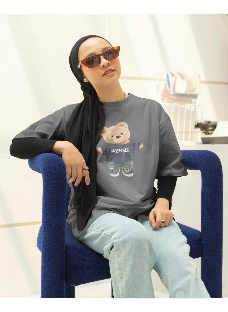 دوغ فش Jersey T-Shirt Green Printed Oversize Crew Neck Short Sleeve T-Shirt