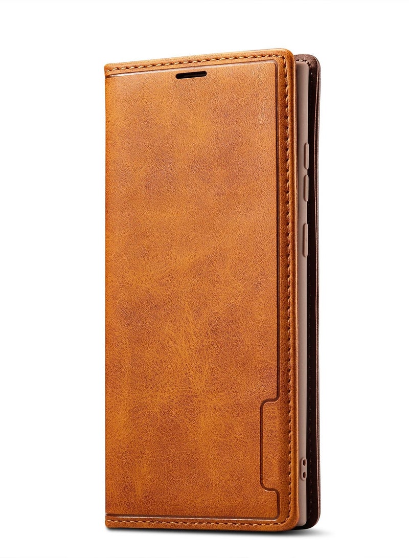 Suteni Flip Cover Leather Protective Case for Samsung Mobile Phone - Image 1