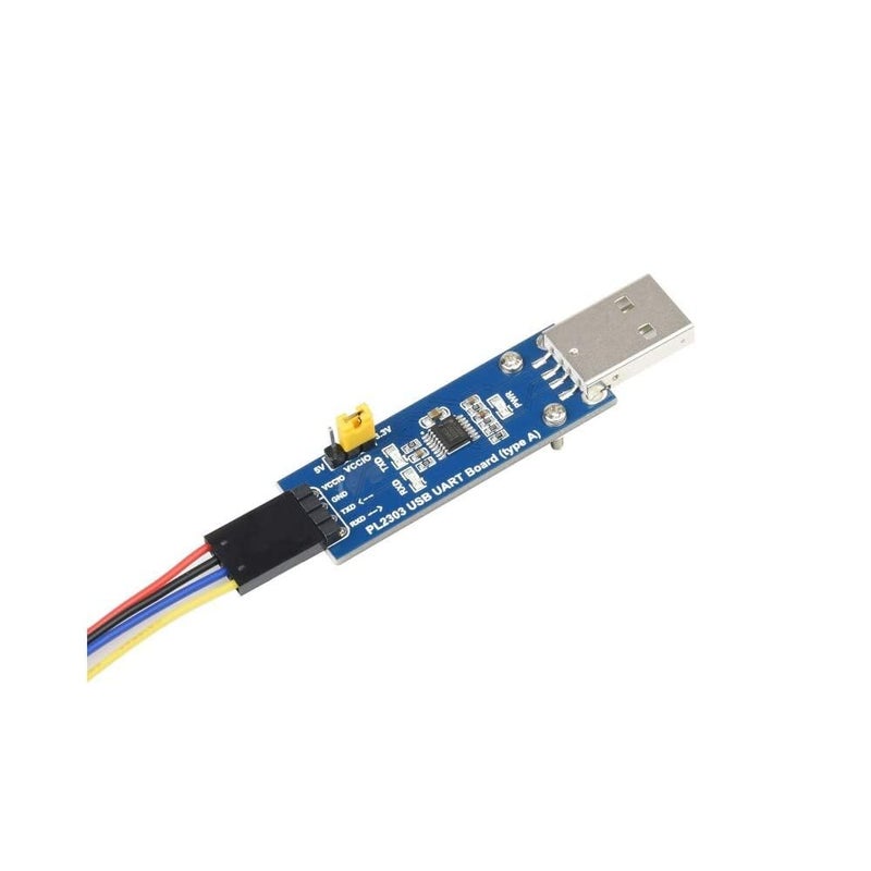 RAIDEN Waveshare PL2303 USB to UART (TTL) Communication Module V2, USB-A Connector - RS2416 - Image 3
