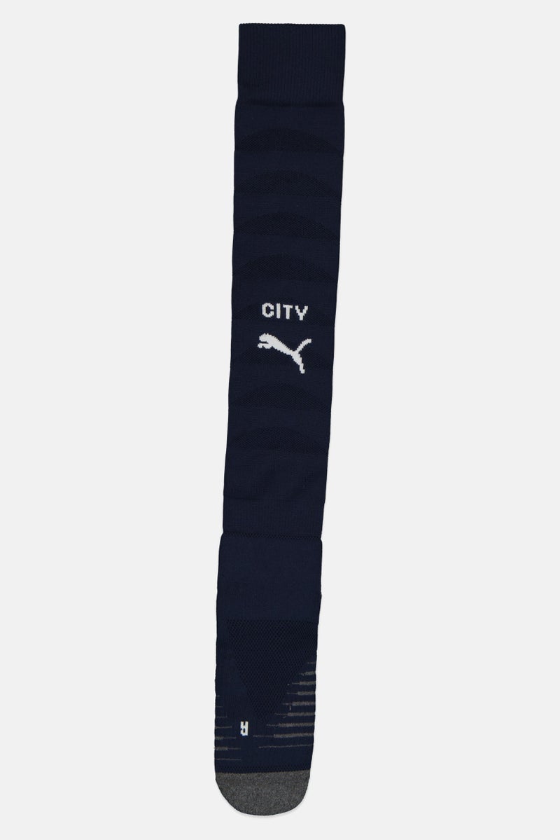Puma x Manchester City Men 1 Pair Football Knee-High Socks, Deep Navy - Image 4