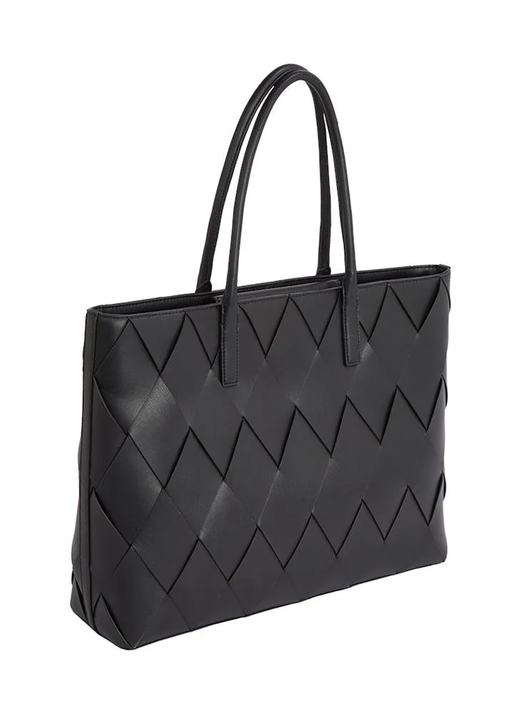 CALVIN KLEIN Woven Medium Shopper