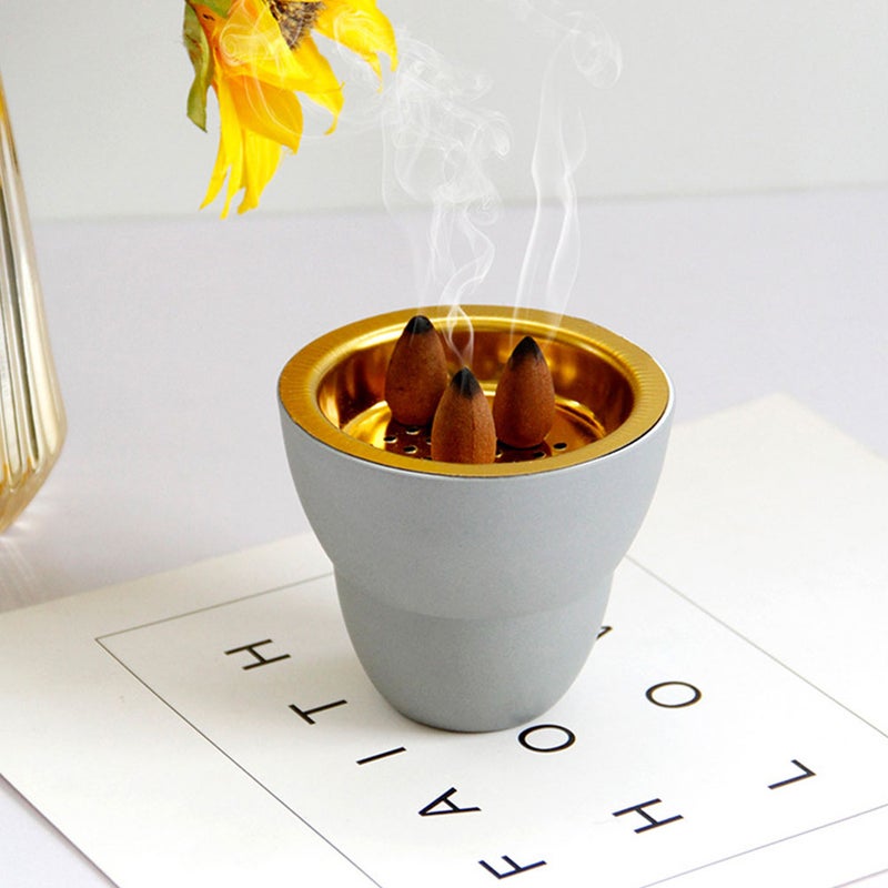 2pcs Hand-held Censer Middle East Arab Festival Incense Burner Desktop Incense Holder - Image 5
