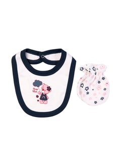 Babies Basic 5 Piece Unisex 100% Cotton Gift Set Include Bib, Romper, Mittens, Cap And Sleepsuit/Jumpsuit- Always Be Brave  - Image 5