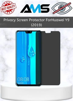 AMS Tempered glass screen protector for privacy and protection for Huawei Y9 (2019)  - Image 1