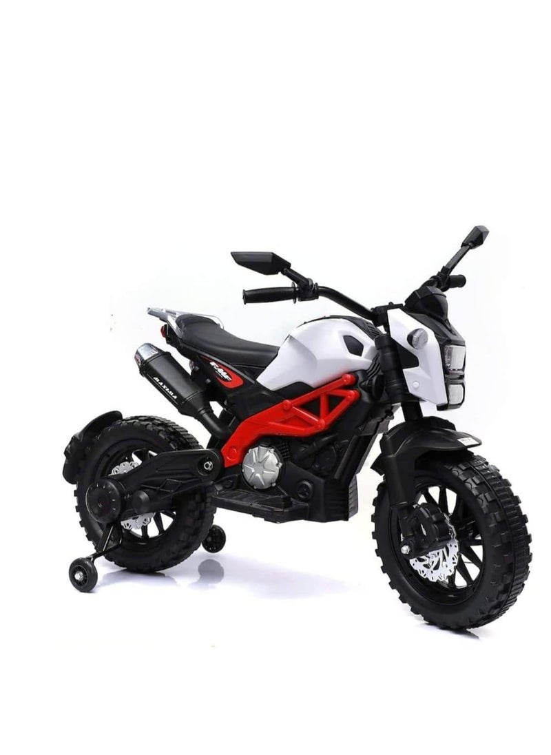 null - Adventure Battery Operated Kids Bike - Ride-On Toy with LED Lights, Music & USB | Electric Bike for Kids Ages 2-6, Boys & Girls - Image 1