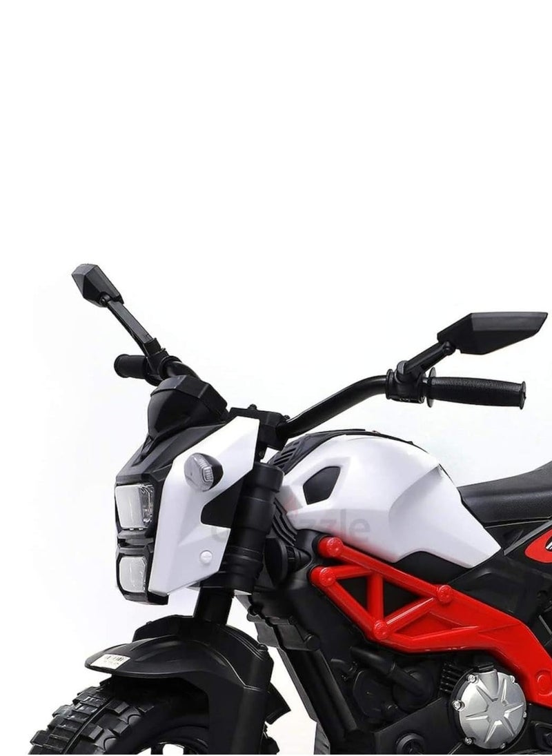 null - Adventure Battery Operated Kids Bike - Ride-On Toy with LED Lights, Music & USB | Electric Bike for Kids Ages 2-6, Boys & Girls - Image 1