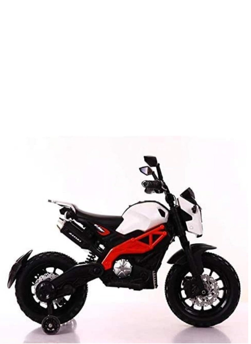 null - Adventure Battery Operated Kids Bike - Ride-On Toy with LED Lights, Music & USB | Electric Bike for Kids Ages 2-6, Boys & Girls - Image 1