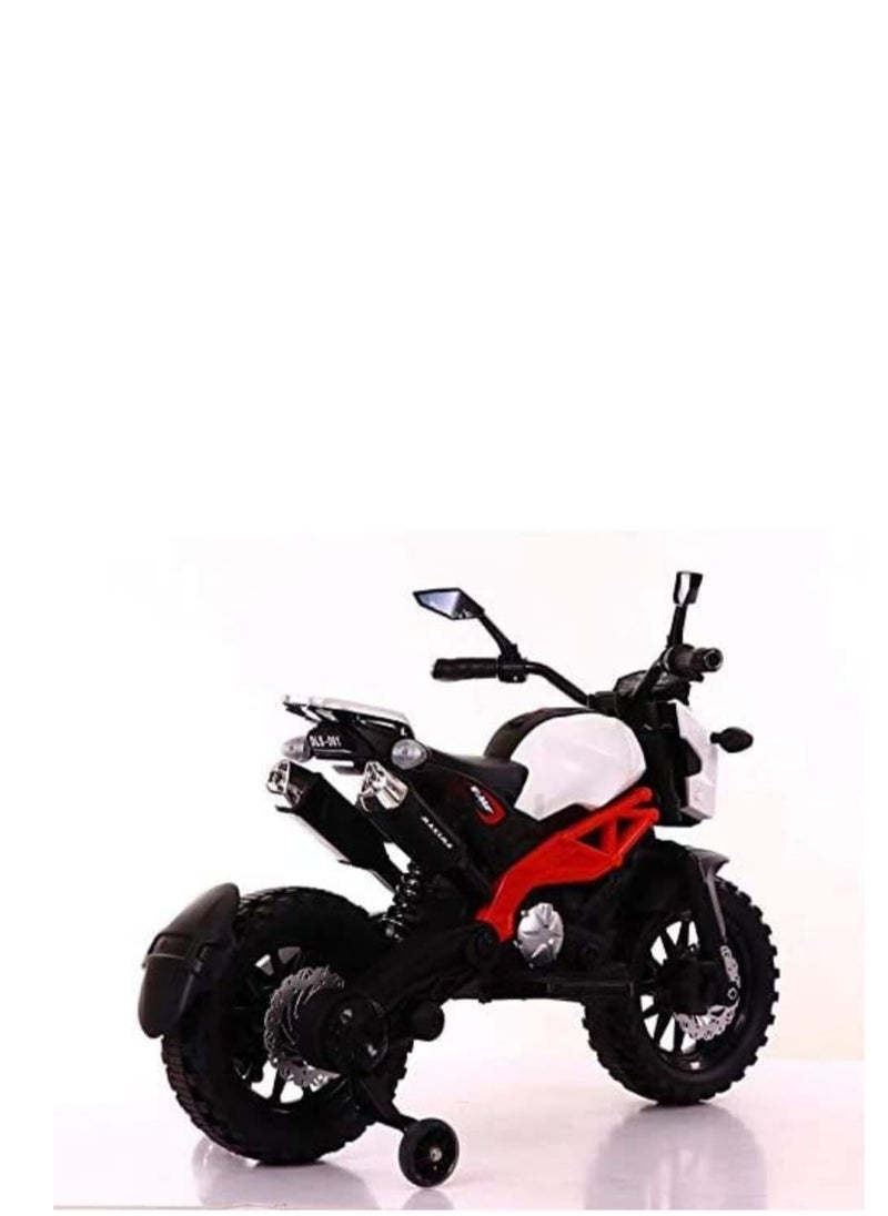 null - Adventure Battery Operated Kids Bike - Ride-On Toy with LED Lights, Music & USB | Electric Bike for Kids Ages 2-6, Boys & Girls - Image 1