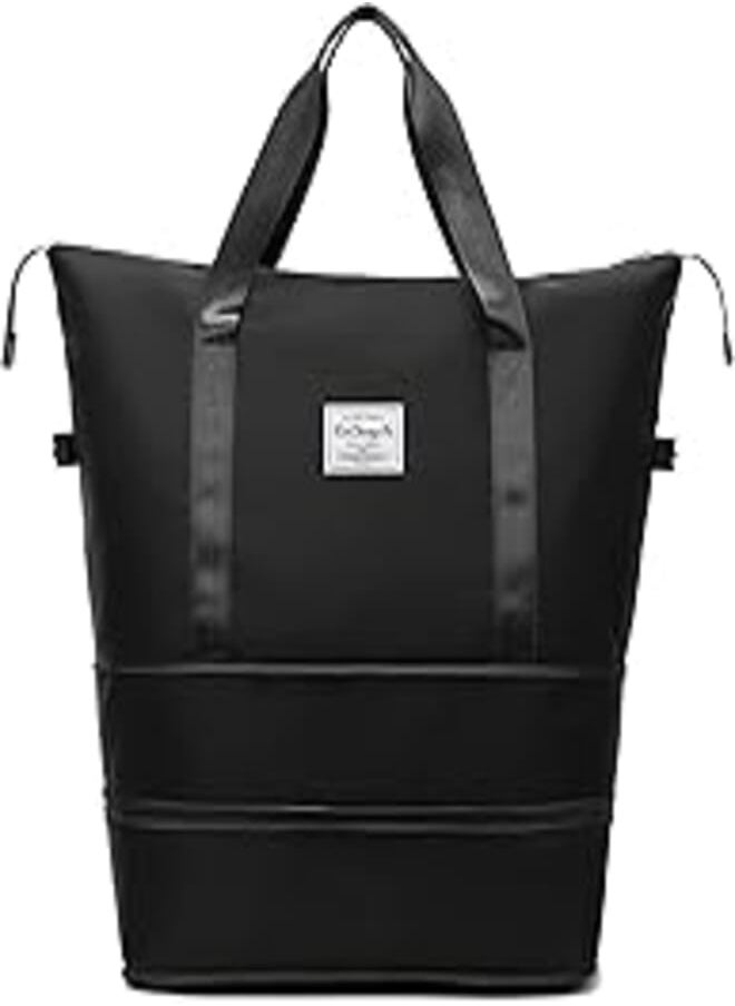 U/D - Double Folding Travel Bag（Queen）, Black, - Image 1