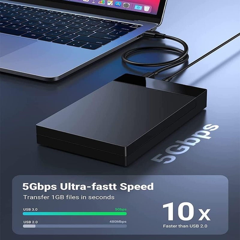 Terabyte 2in1 USB 3.0 Sata 2.5"/ 3.5" Dual External Sata Hard Disk Case, External Hard Drive Enclosure Casing - Image 5