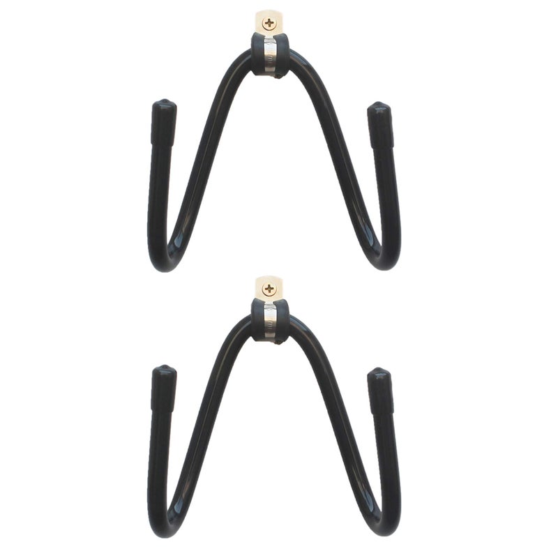 YYST Skateboard Wall Mount Skateboard Wall Hanger Storage Rack Flexible Hanger - Fit Cruiser Boards, Skateboards, Penny Boards, Longboards,etc- W Style - No Board -2/PK - Image 1