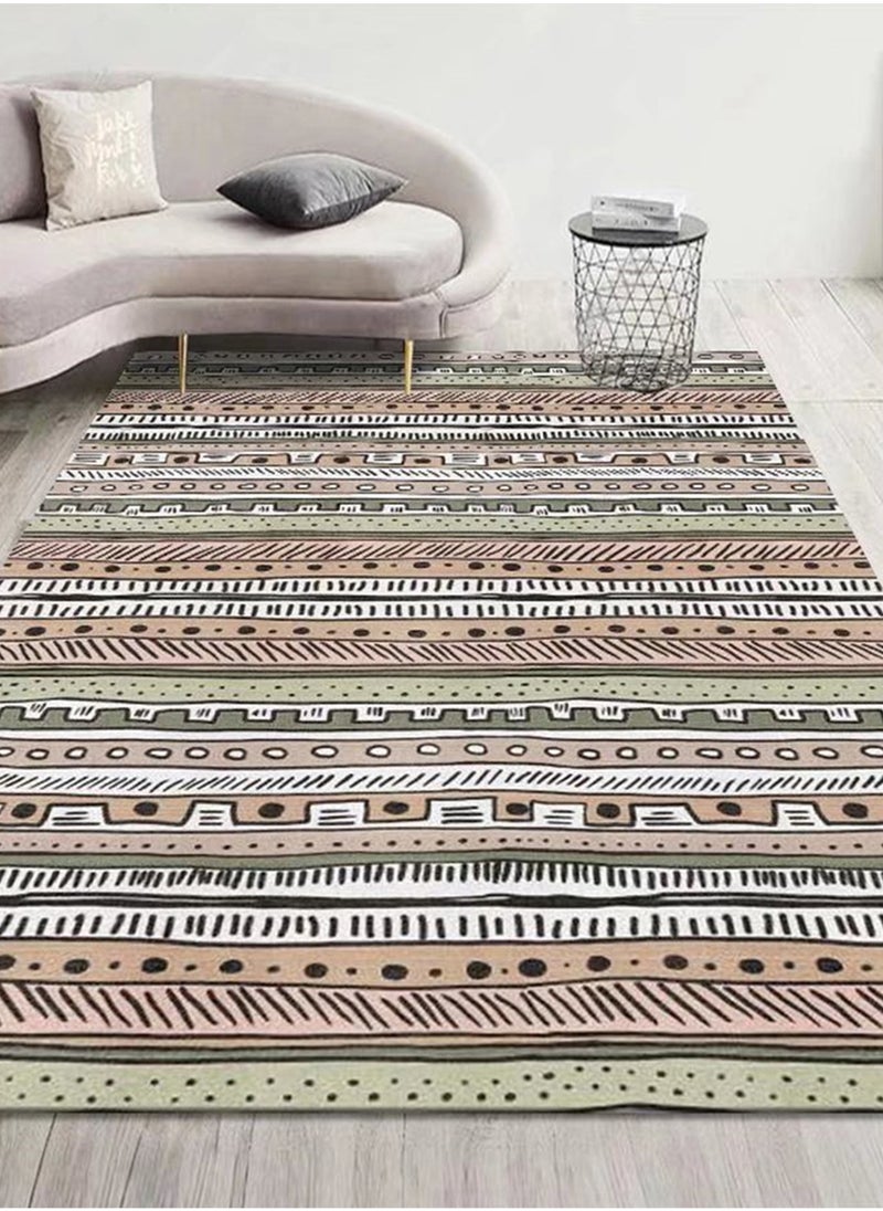Sharpdo Luxury Thickened Comfortable Carpet Modern Short Plush Area Rug For Living Room Bedroom Anti-slip Indoor Decor Floor Rugs 160*230CM  - Image 1