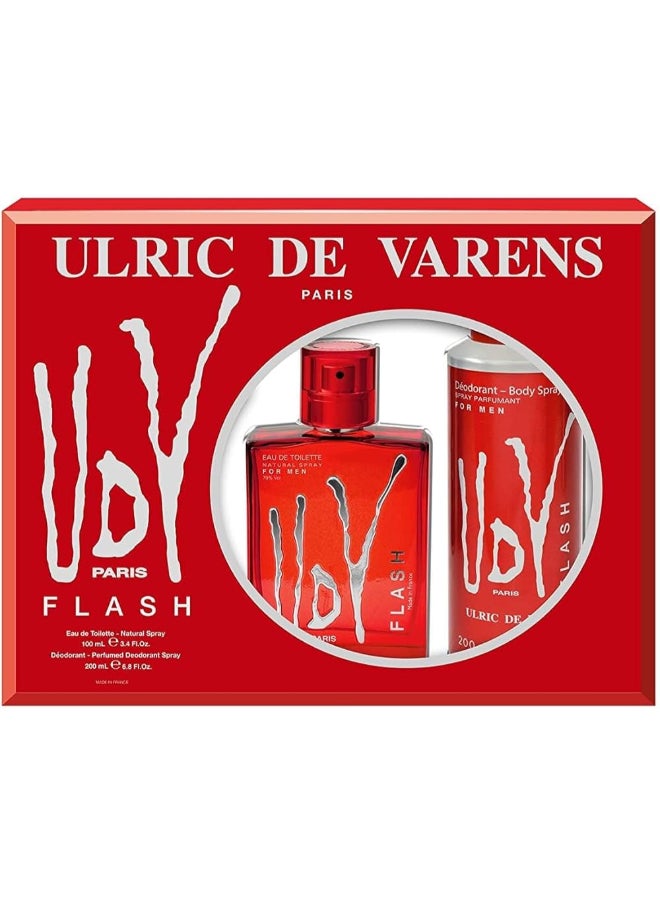 Ulric De Varens - Paris Flash Edt Deo - 100+200Ml - Image 1