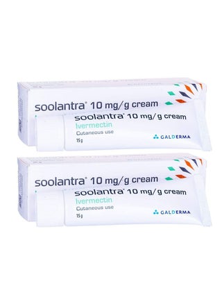 Soolantra Ivermectin Cream 15gm pack of 2 - pzsku/Z96D851ABECD90653E270Z/45/_/1679583632/df85fb6d-d4c5-4db2-9f22-612b076c8389