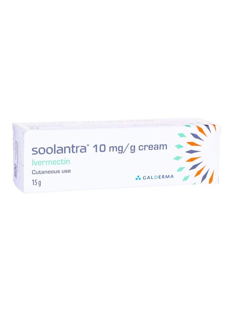 Soolantra Ivermectin Cream 15gm pack of 2