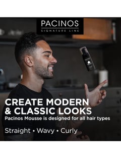 Pacinos Pacinos Signature Line Curl Enhancing Mousse: Light-Medium Hold, Low Shine – Hydrating & Volumizing Styling Foam for All Hair Types: Curl Activator & Anti-Frizz, 100 mL  - Image 4
