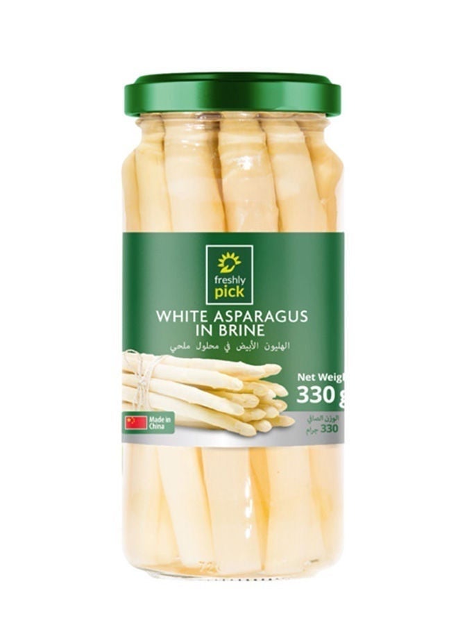 freshly pick White Asparagus in Brine, China