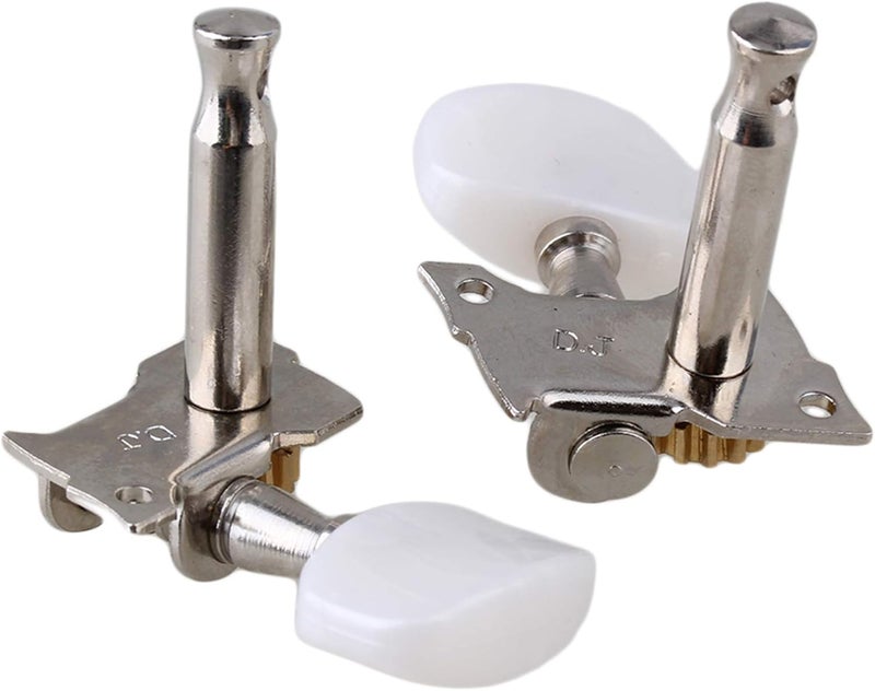 Sevender 2R2L Semiclosed Banjo Strings Tuning Pegs Tuners Machine Heads Turning Keys - Image 3