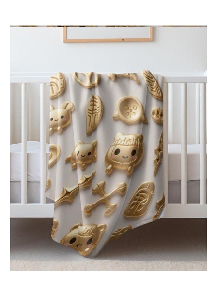 general Flannel thin blanket (warm and comfortable, suitable for sleep, gaming, dust removal and sandproof) 150cm*200cm - 14 - Image 5