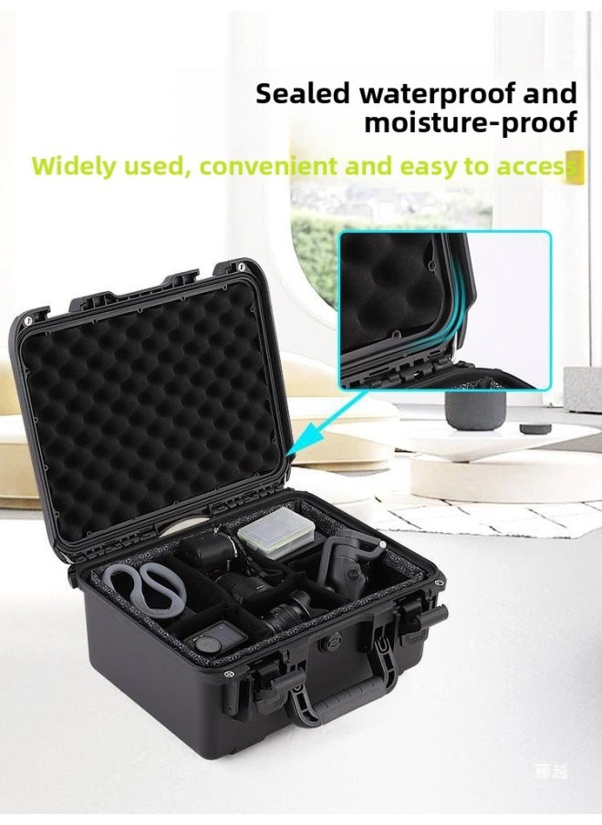 Generic Slr Camera Moisture-proof Box, Professional Photography Equipment, Lens Storage Drying Box, Mildew-proof With Sealed Trolley Case Stamp-Color:SeaLed Moisture-proof Box PortabLe Green + Inner Bag + Document Bag-0L  - Image 4
