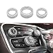 Keptrim Bling Crystal Rhinestone AC Air Conditioner Switch Volume Tune Knob Button Ring for Dodge Challenger Charger Ram Chrysler 200 300 300s for Jeep Cherokee Grand Cherokee 20142021 - Image 2