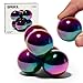 Speks Supers Magnetic Balls Fidget Toy for Adults and Teens 14  Stress Relief Desk Toy  Stocking Stuffers  Office Holiday Gifts  Oil Slick 6 Pack - Image 4