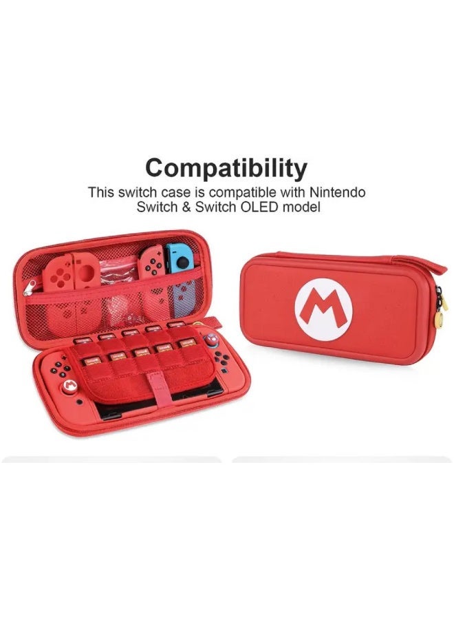 Case Super Mario (Logo) Case for Nintendo Switch and Nintendo Switch OLED - Image 4