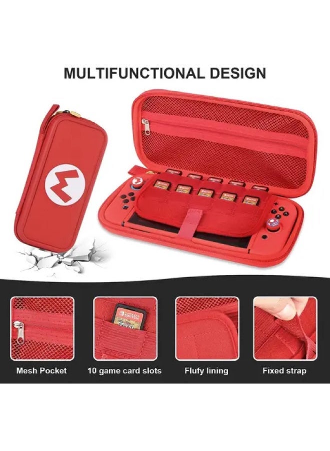 Case Super Mario (Logo) Case for Nintendo Switch and Nintendo Switch OLED - Image 3