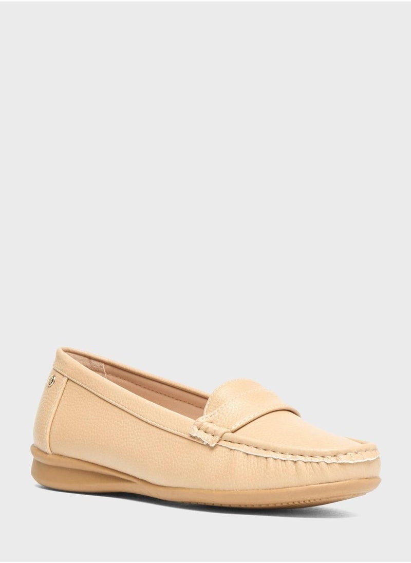 shoexpress Square Toe Moccasins - Image 2