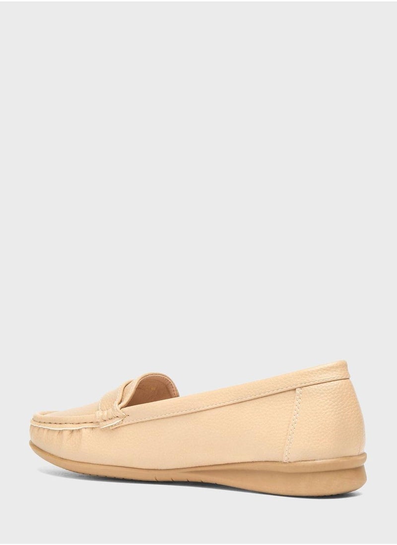 shoexpress Square Toe Moccasins - Image 3