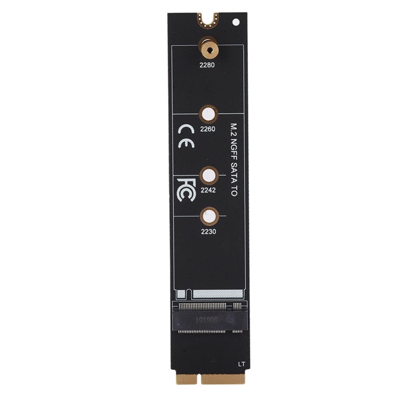 بطاقة محول SSD SATA 3.0 بسرعة 6 جيجابت في الثانية مناسبة لأجهزة OS X 2012 SSD - تدعم M.2 من النوع B بمقاسات 22x30 و22x42 و22x60 و22x80 - بطاقة توسعة لبطاقة محول Intel - Image 2