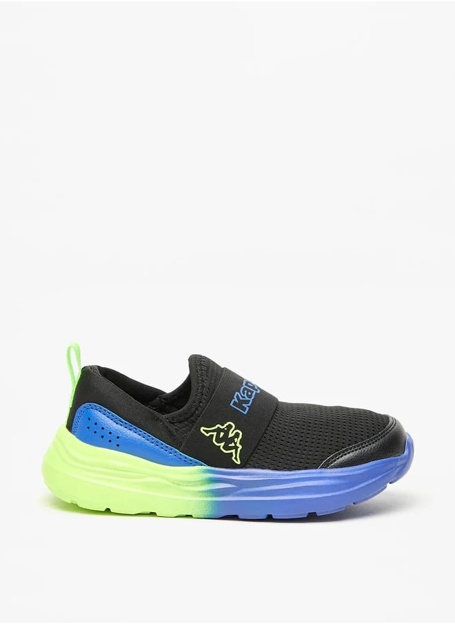 Kappa Boys' Textured Slip-On Sports Shoes