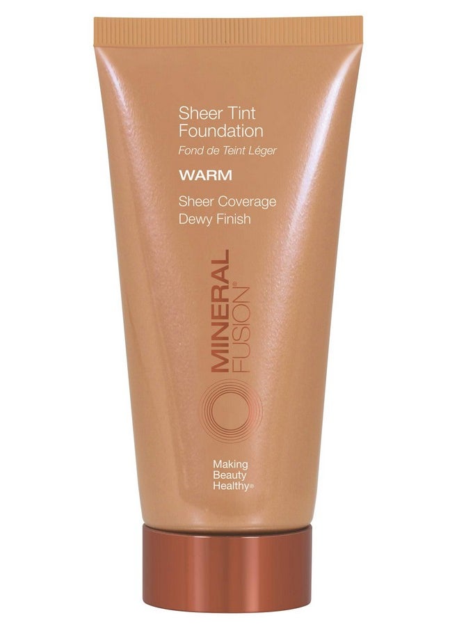 Mineral Fusion - Sheer Tint Foundation, Warm, 1.8 Fl Oz (Packaging May Vary) - Image 1