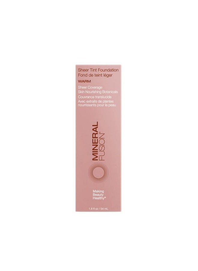 Mineral Fusion - Sheer Tint Foundation, Warm, 1.8 Fl Oz (Packaging May Vary) - Image 1