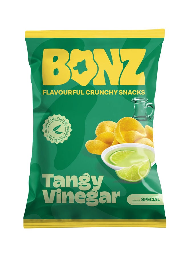 BONZ Flavourful Crunchy Snacks Tangy Vinegar- 45-50 grams 